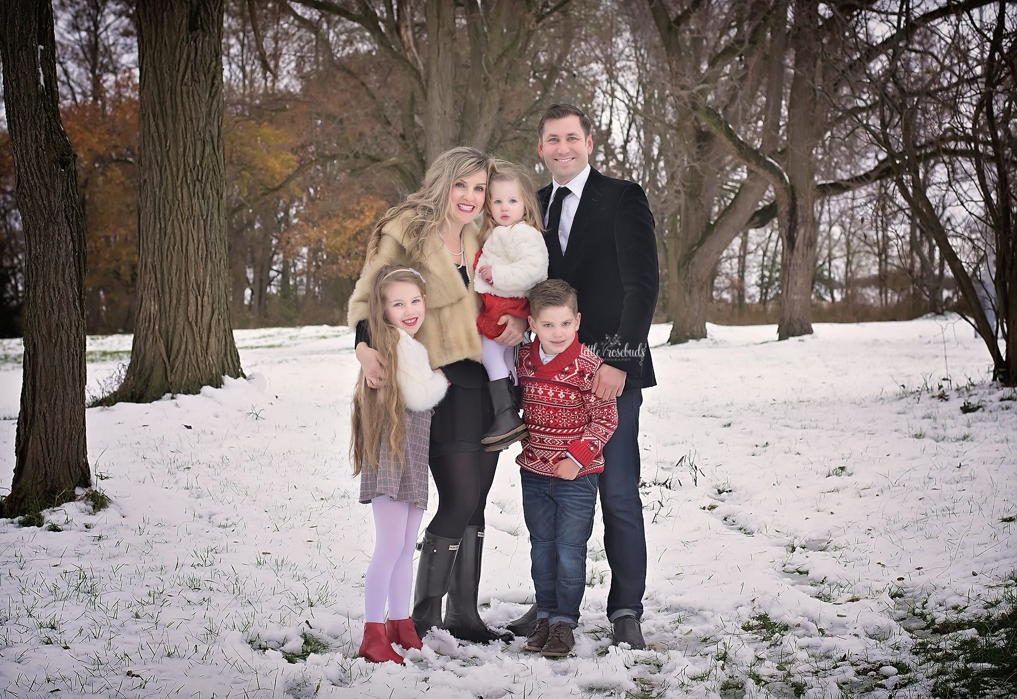Outdoor family Holiday Photography