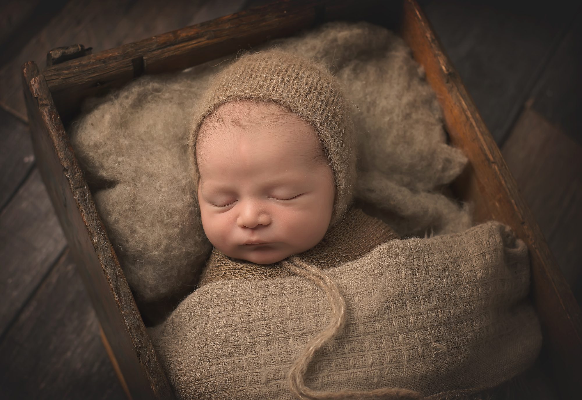 Newborn boy photoshoot