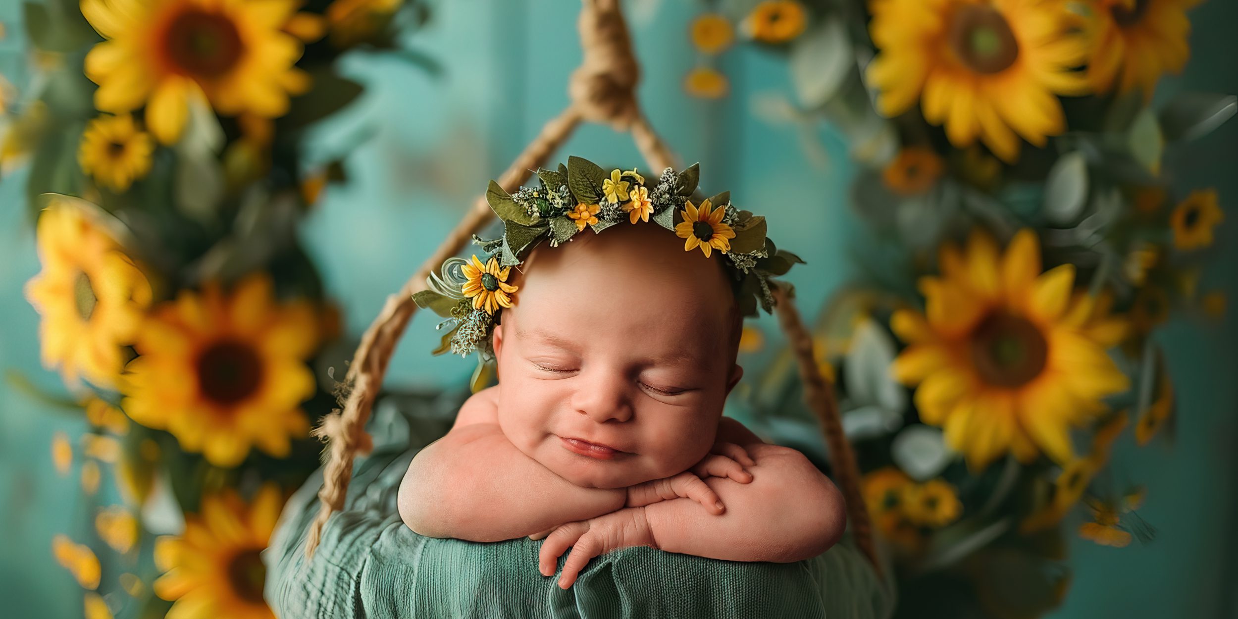 newborn sunflowers