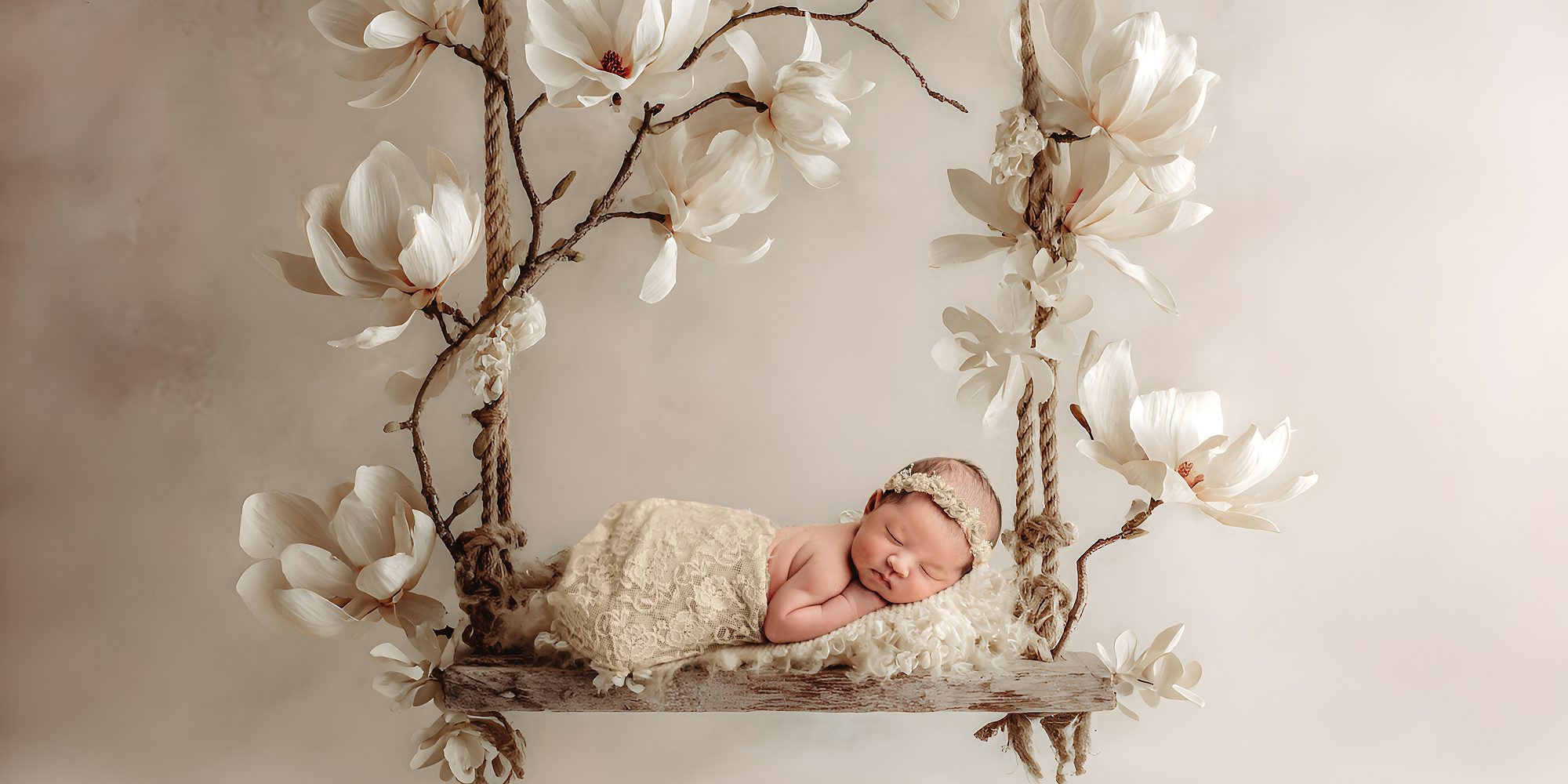 posed newborn baby photography in Oakville